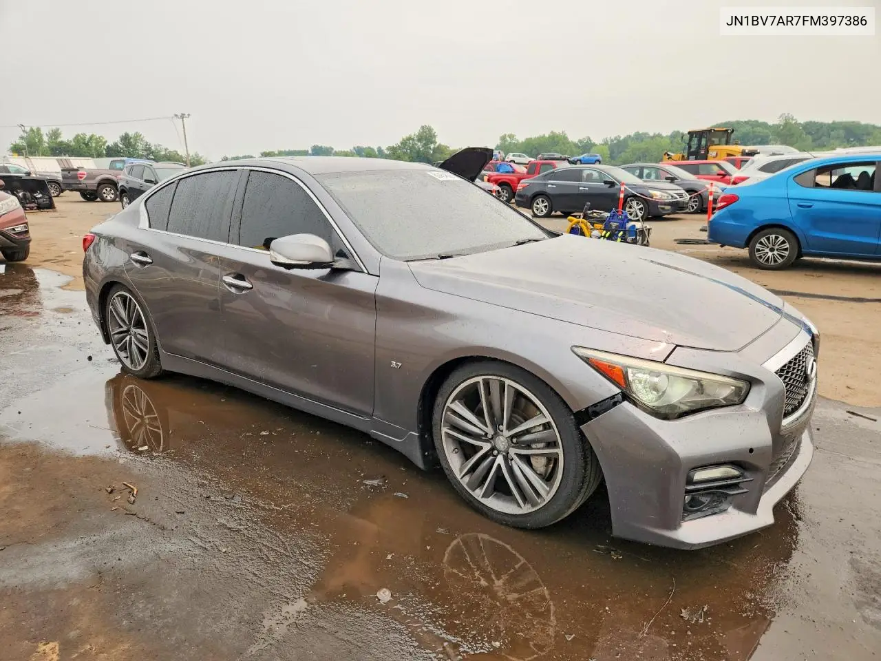 2015 Infiniti Q50 Sport VIN: JN1BV7AR7FM397386 Lot: 60454506