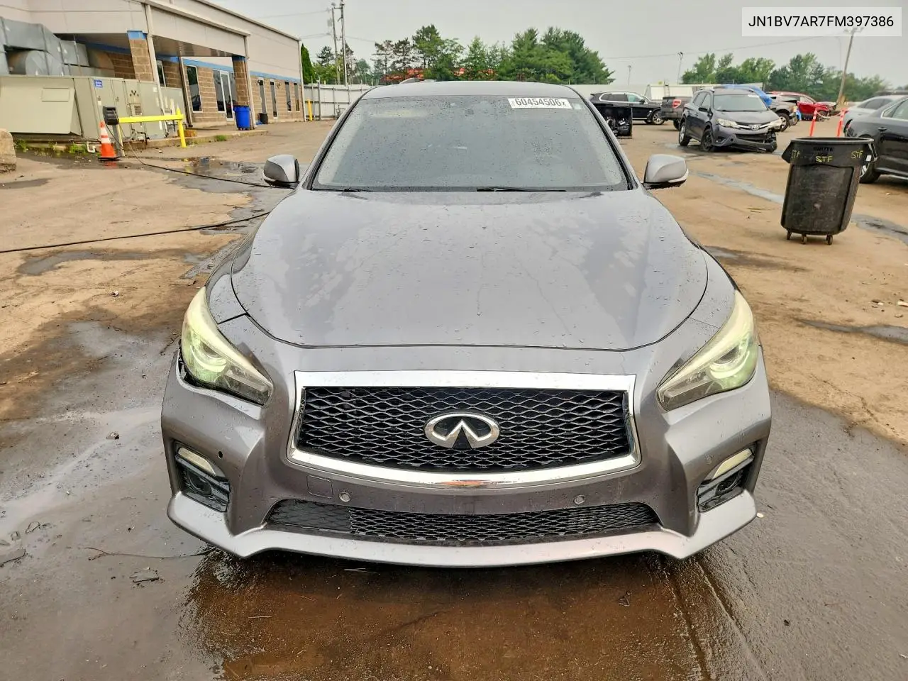 2015 Infiniti Q50 Sport VIN: JN1BV7AR7FM397386 Lot: 60454506