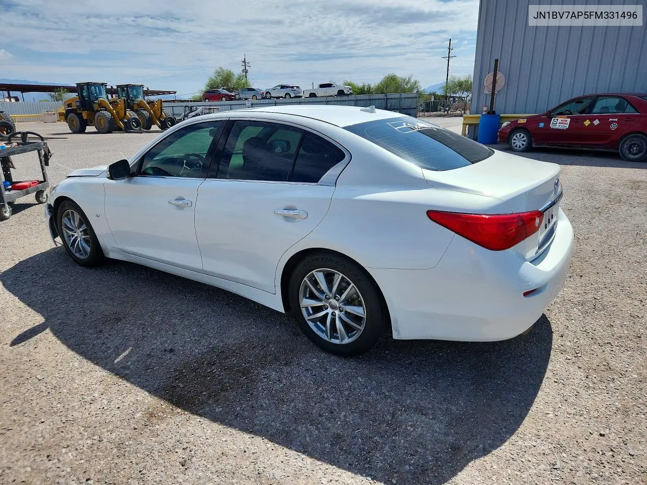 2015 Infiniti Q50 Premium VIN: JN1BV7AP5FM331496 Lot: 60525866