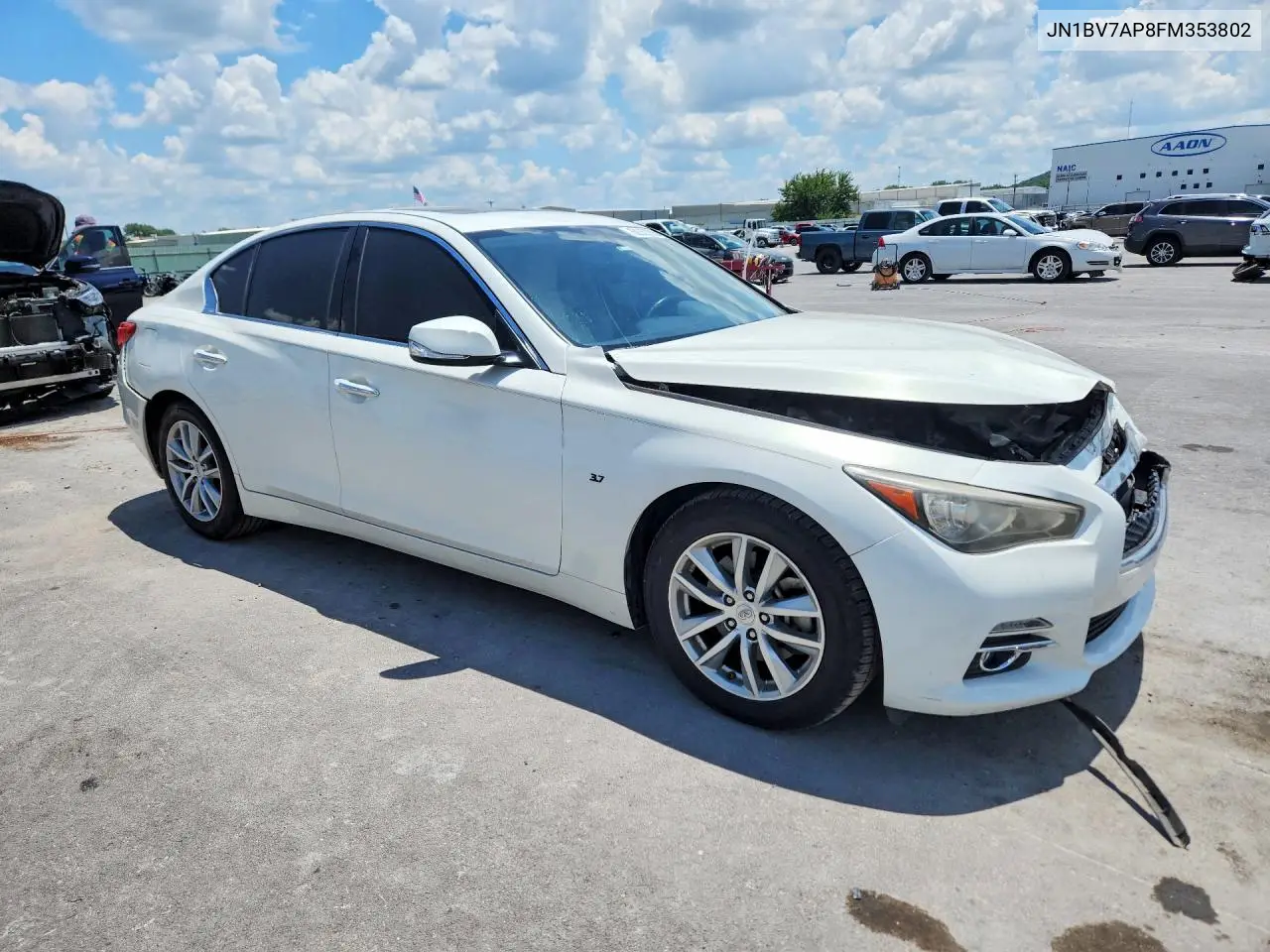 2015 Infiniti Q50 Premium VIN: JN1BV7AP8FM353802 Lot: 60552296