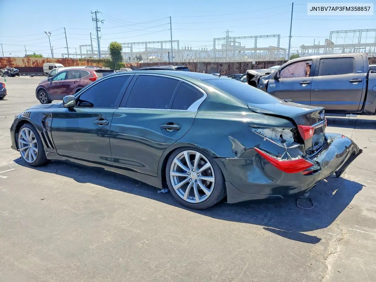 2015 Infiniti Q50 Premium VIN: JN1BV7AP3FM358857 Lot: 60714746