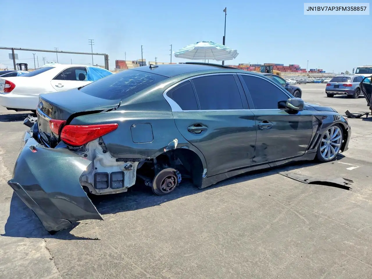 2015 Infiniti Q50 Premium VIN: JN1BV7AP3FM358857 Lot: 60714746