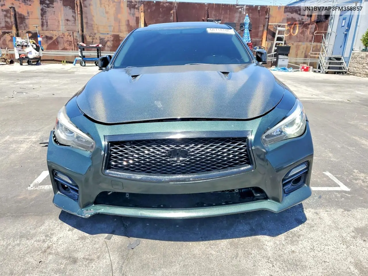 2015 Infiniti Q50 Premium VIN: JN1BV7AP3FM358857 Lot: 60714746