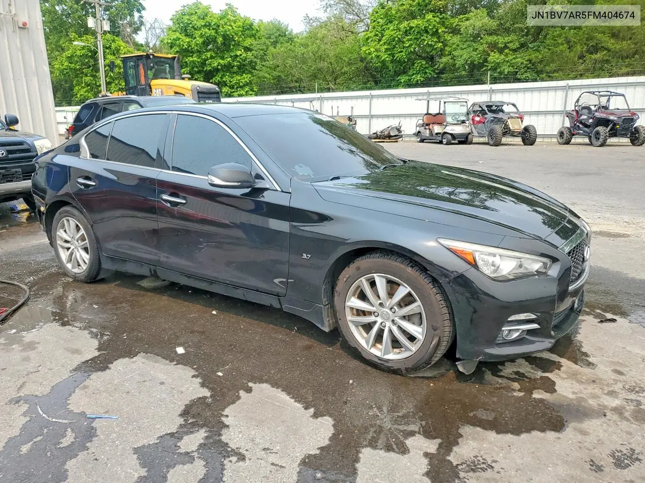2015 Infiniti Q50 Premium VIN: JN1BV7AR5FM404674 Lot: 60843346