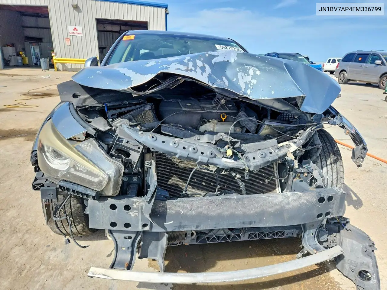 2015 Infiniti Q50 Premium VIN: JN1BV7AP4FM336799 Lot: 60872756