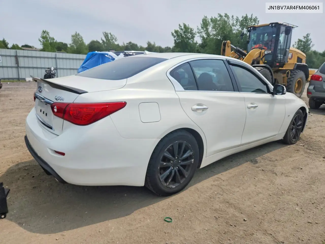 2015 Infiniti Q50 Base VIN: JN1BV7AR4FM406061 Lot: 60988826