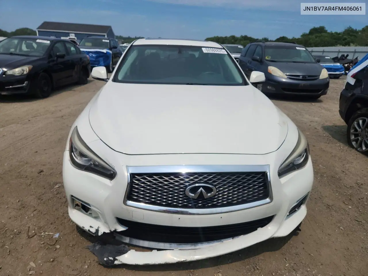 2015 Infiniti Q50 Base VIN: JN1BV7AR4FM406061 Lot: 60988826