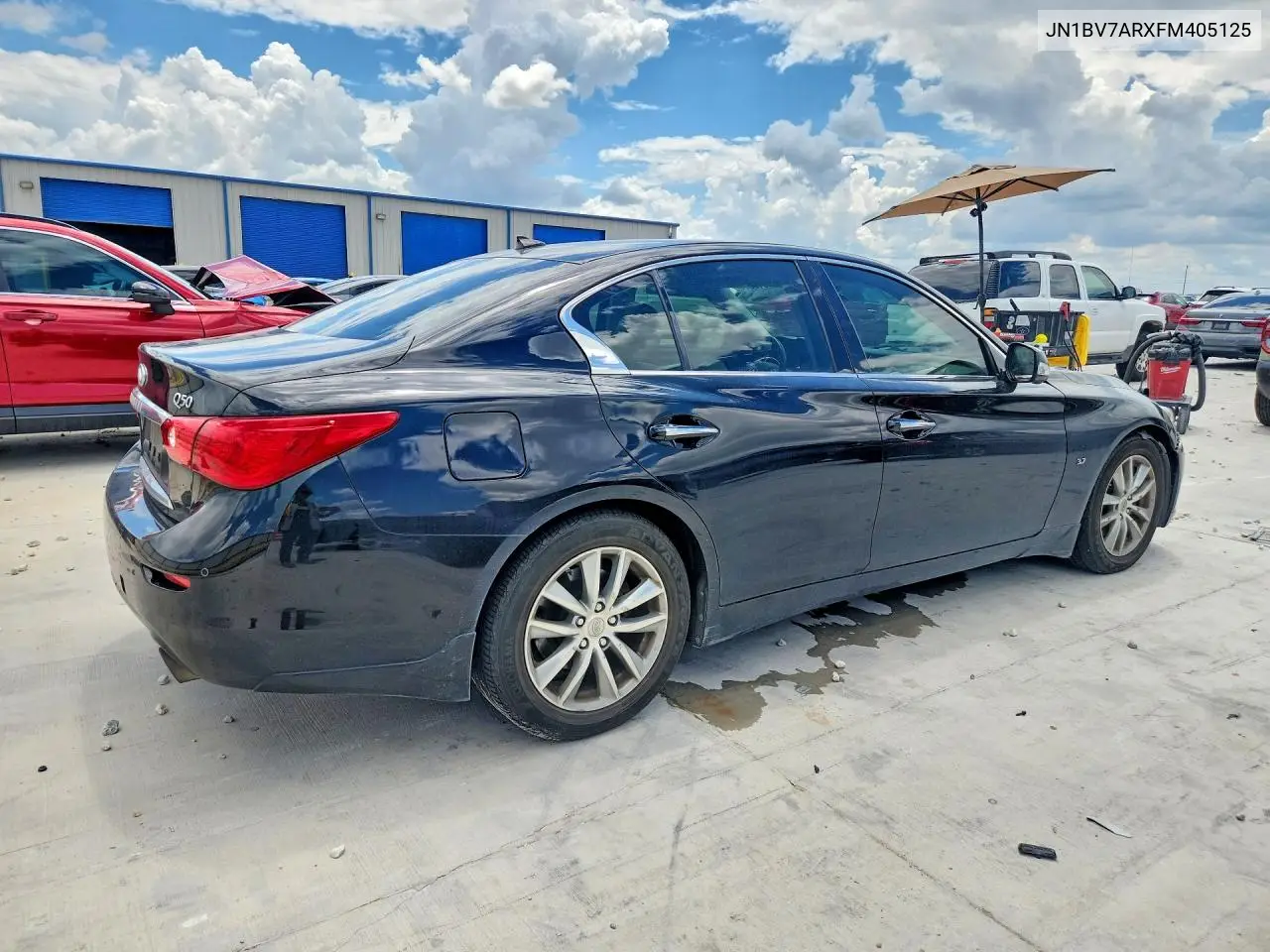 2015 Infi Q50 VIN: JN1BV7ARXFM405125 Lot: 61013316