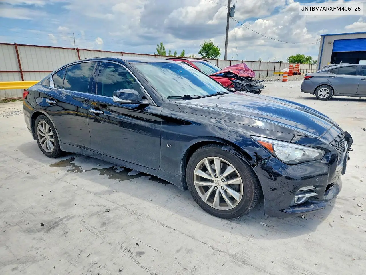 2015 Infi Q50 VIN: JN1BV7ARXFM405125 Lot: 61013316