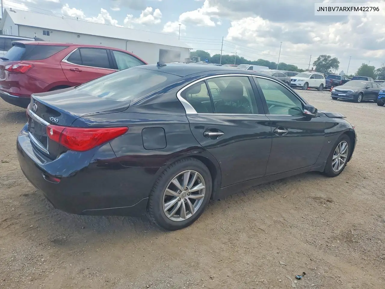 2015 Infiniti Q50 Premium VIN: JN1BV7ARXFM422796 Lot: 61070006