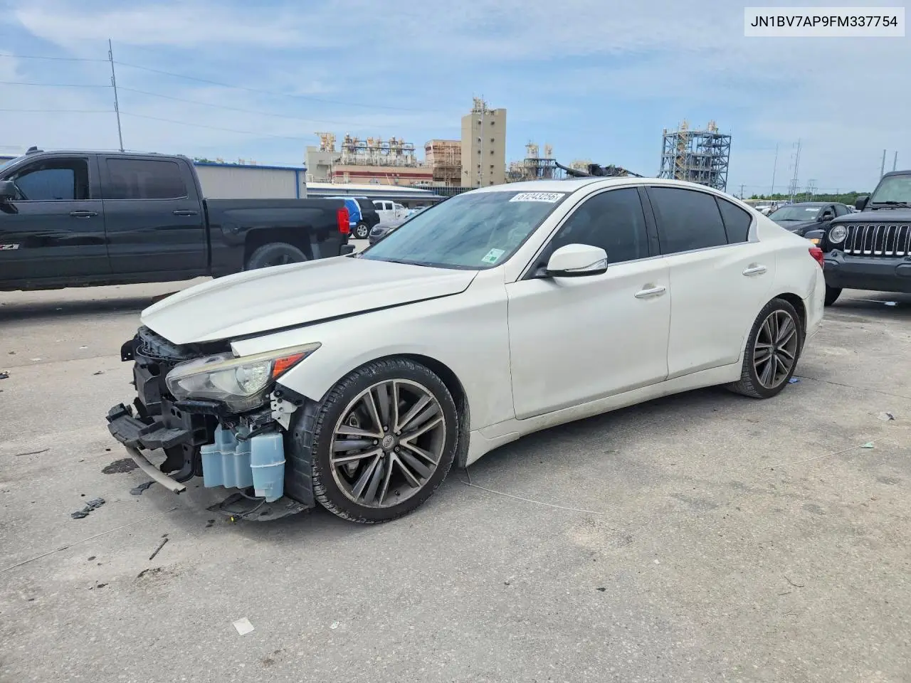 2015 Infiniti Q50 Sport VIN: JN1BV7AP9FM337754 Lot: 61243256