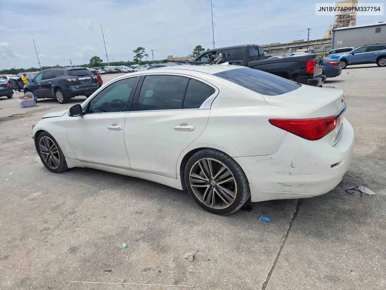 2015 Infiniti Q50 Sport VIN: JN1BV7AP9FM337754 Lot: 61243256