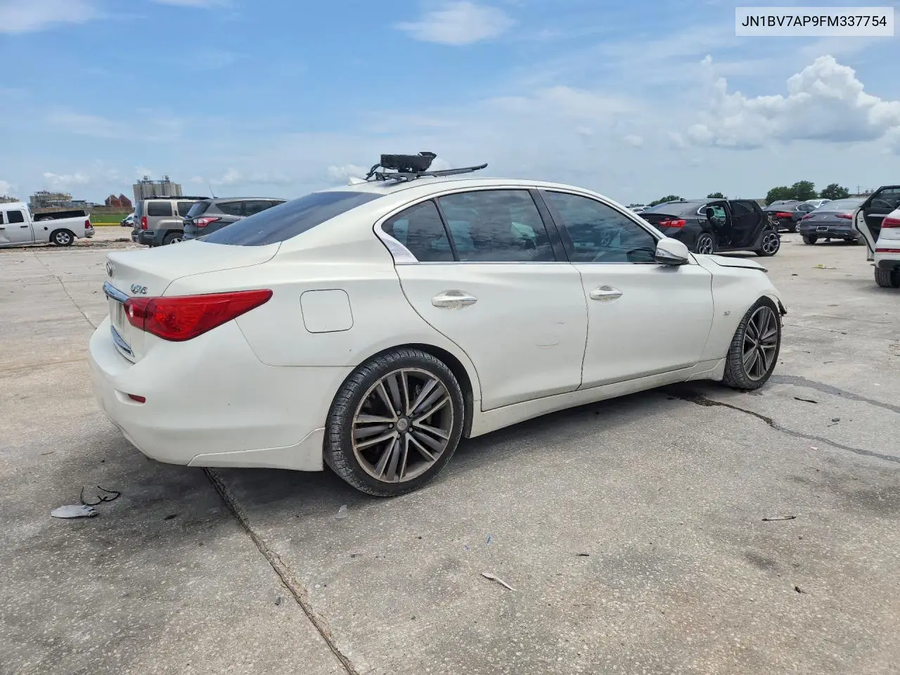 2015 Infiniti Q50 Sport VIN: JN1BV7AP9FM337754 Lot: 61243256