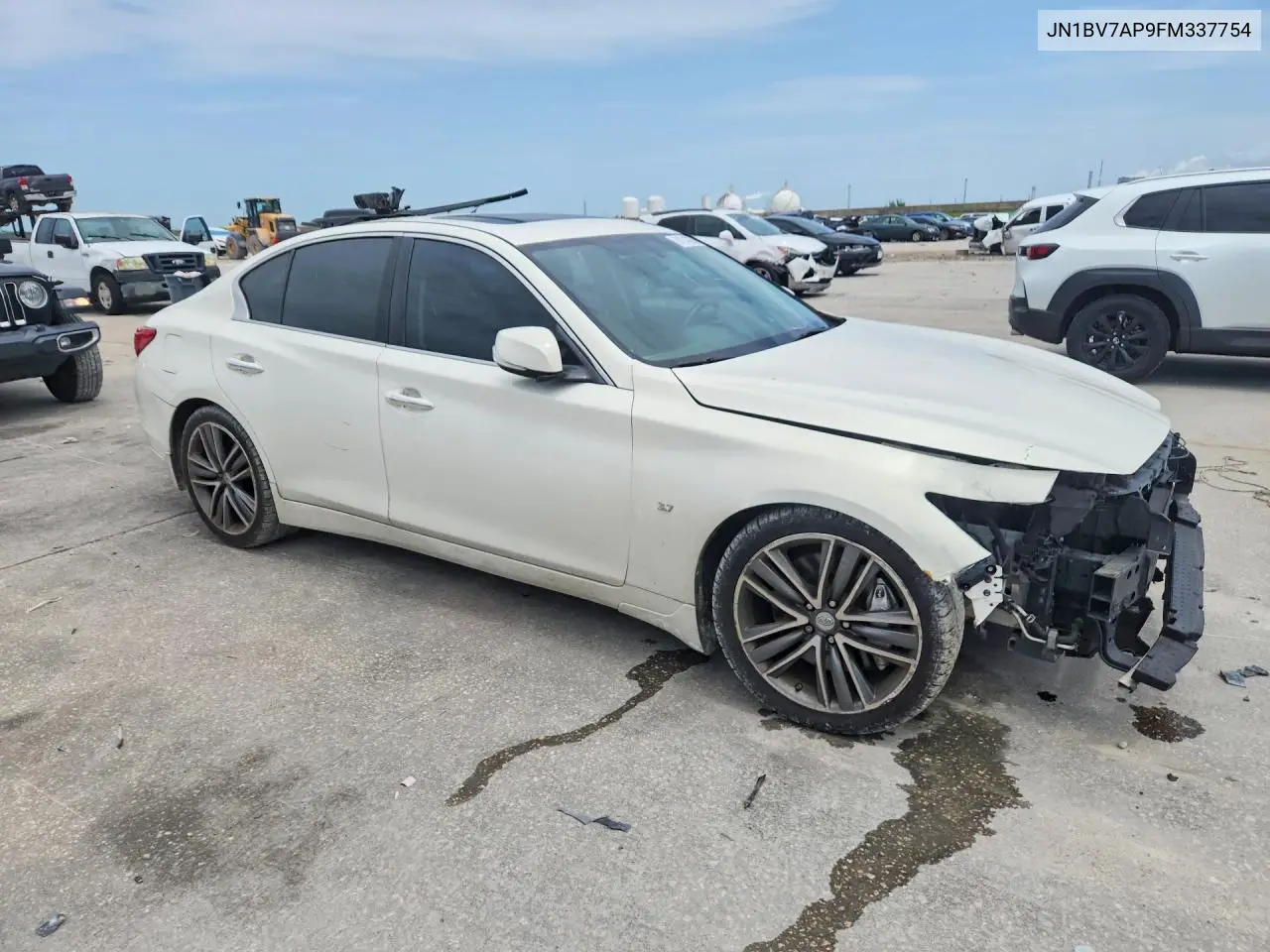 2015 Infiniti Q50 Sport VIN: JN1BV7AP9FM337754 Lot: 61243256
