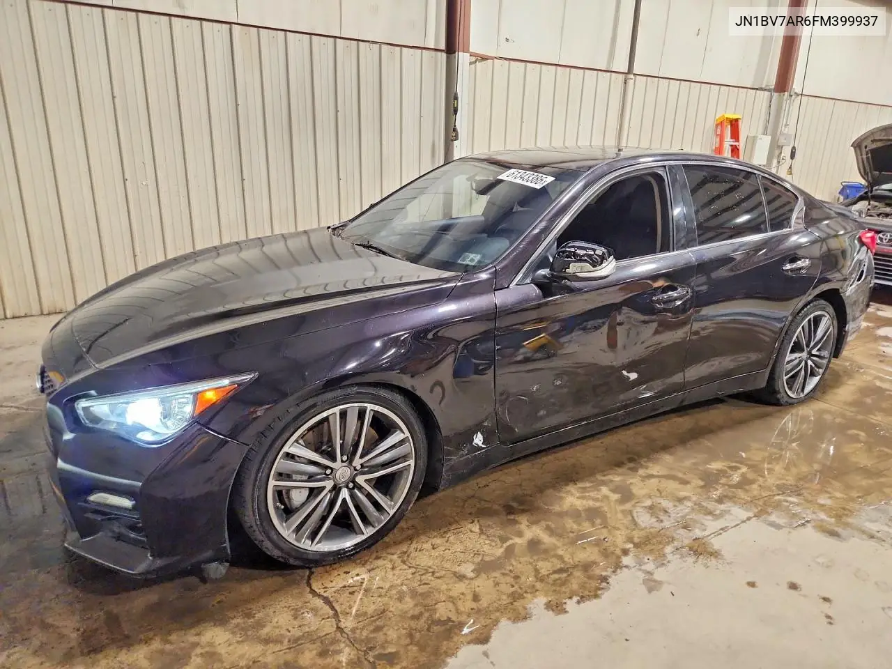 2015 Infiniti Q50 Base/Premium/Sport VIN: JN1BV7AR6FM399937 Lot: 61343386