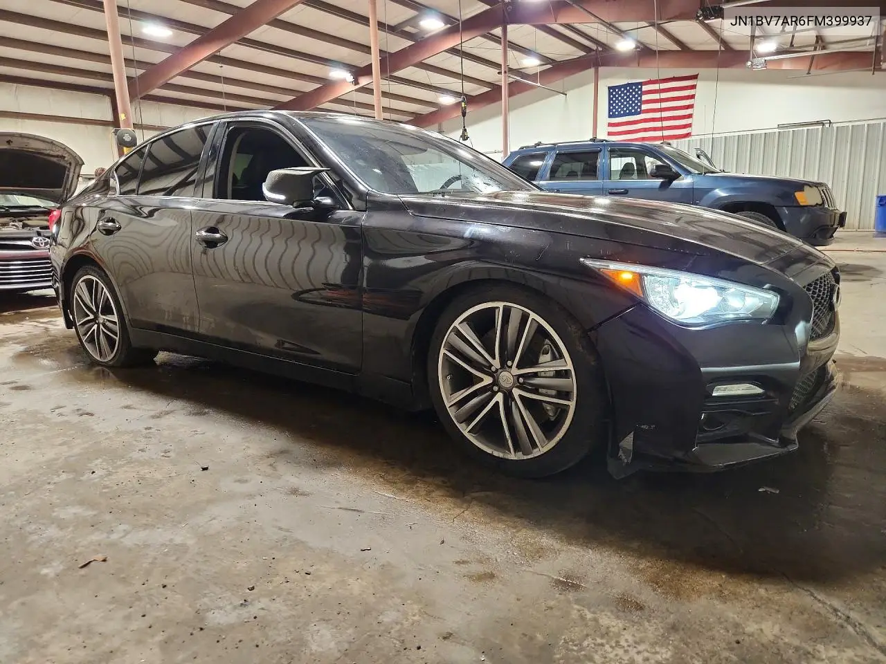 2015 Infiniti Q50 Base/Premium/Sport VIN: JN1BV7AR6FM399937 Lot: 61343386