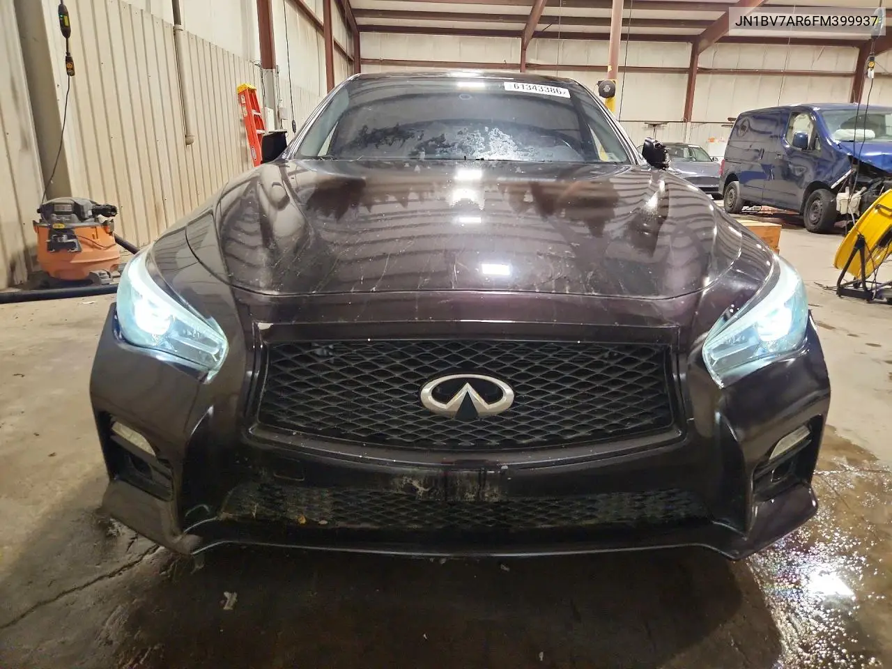 2015 Infiniti Q50 Base/Premium/Sport VIN: JN1BV7AR6FM399937 Lot: 61343386