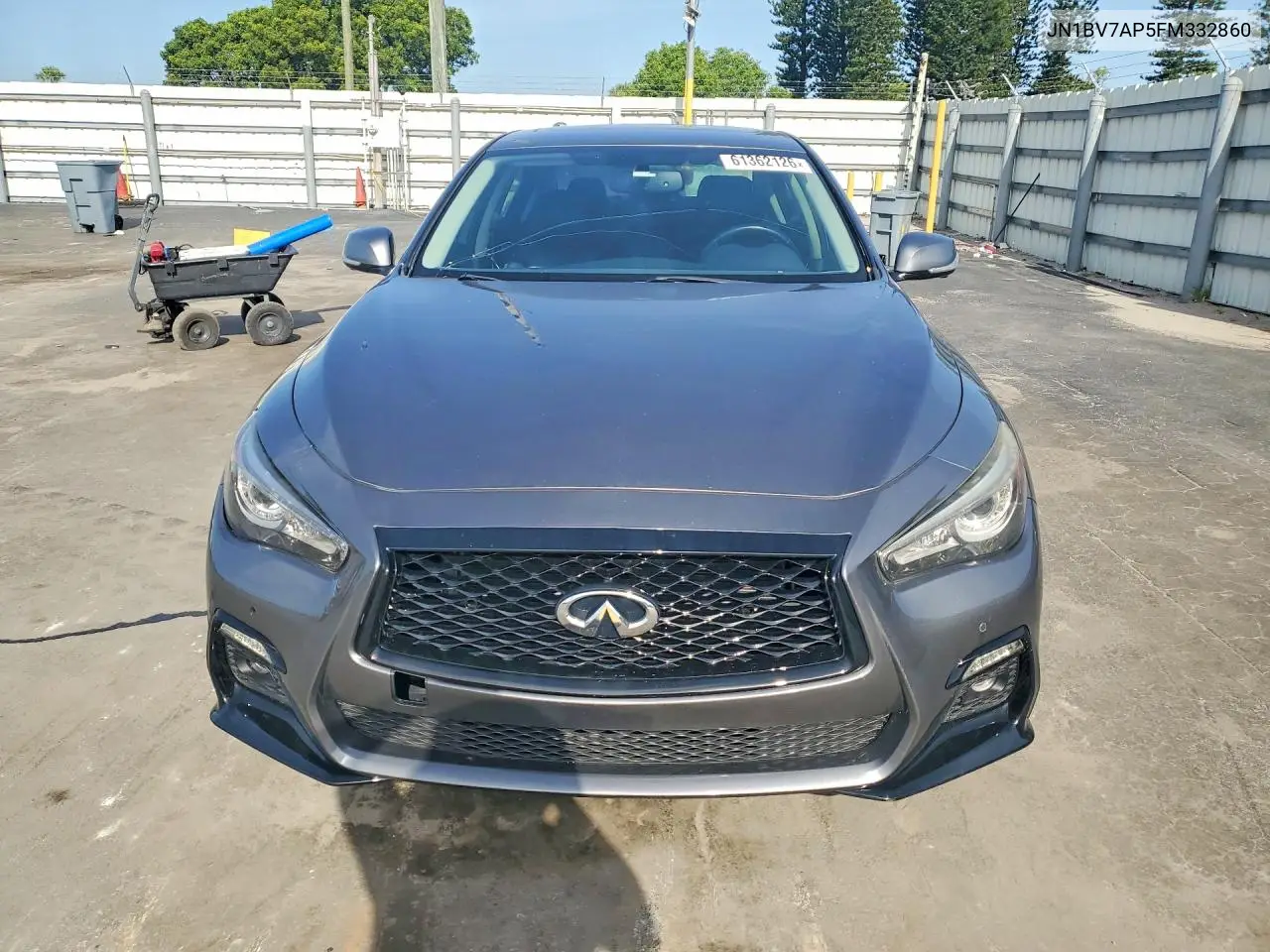 2015 Infiniti Q50 Sport VIN: JN1BV7AP5FM332860 Lot: 61362126