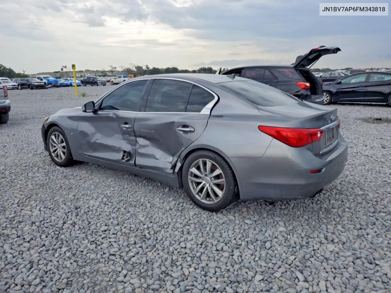 2015 Infiniti Q50 Premium VIN: JN1BV7AP6FM343818 Lot: 61412486