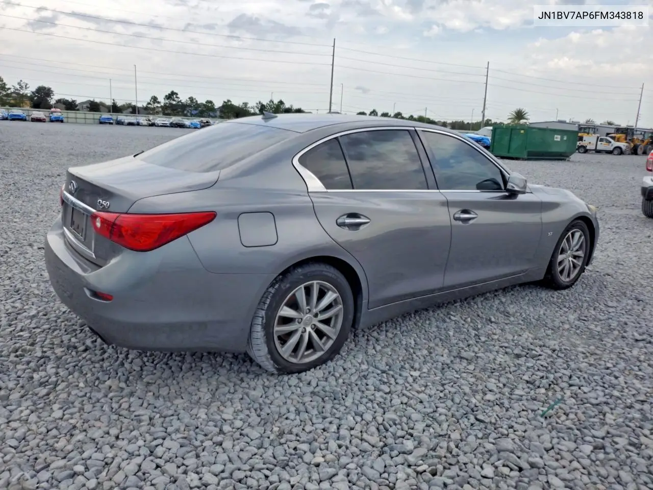 2015 Infiniti Q50 Premium VIN: JN1BV7AP6FM343818 Lot: 61412486