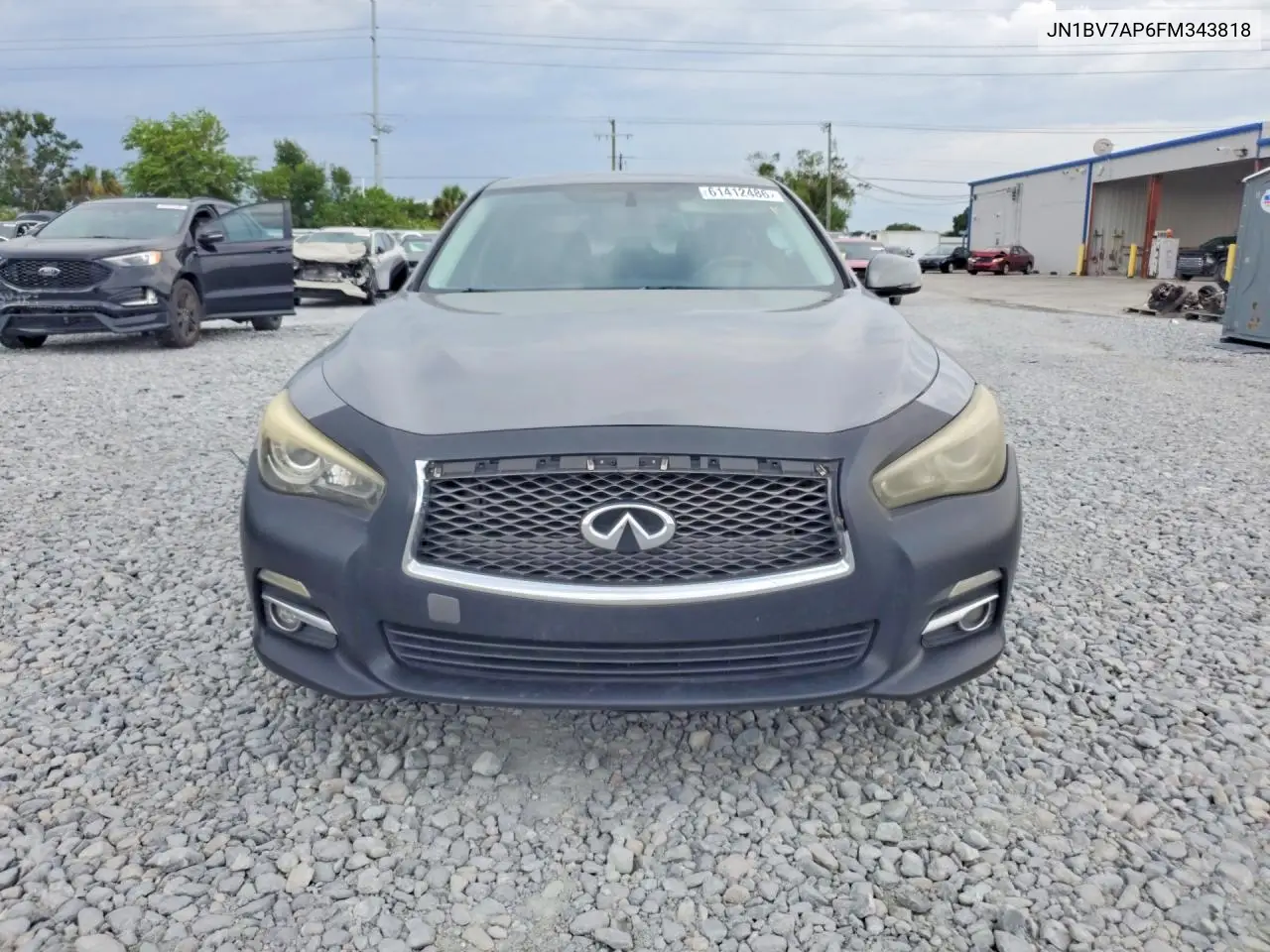 2015 Infiniti Q50 Premium VIN: JN1BV7AP6FM343818 Lot: 61412486