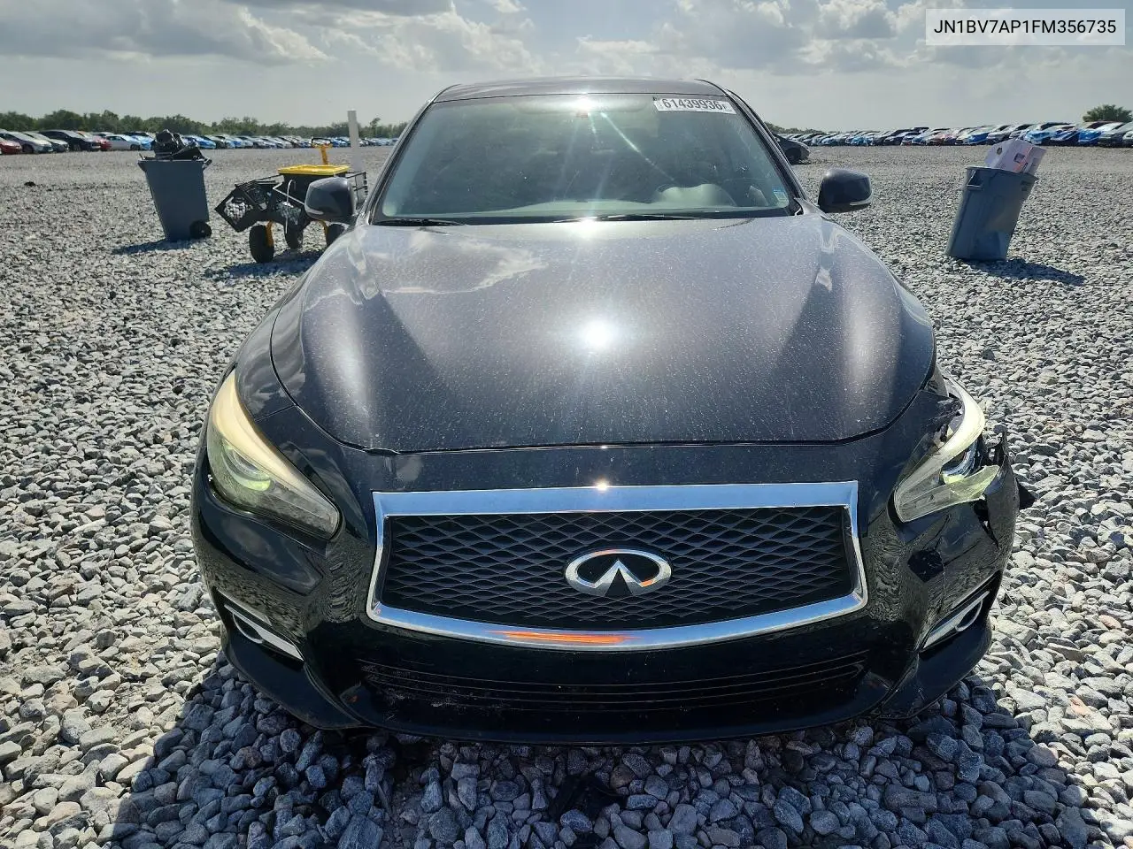 2015 Infiniti Q50 Premium VIN: JN1BV7AP1FM356735 Lot: 61439936