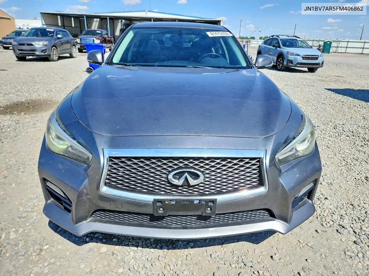 2015 Infiniti Q50 Sport VIN: JN1BV7AR5FM406862 Lot: 61473436
