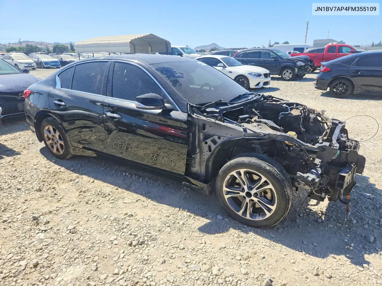 2015 Infiniti Q50 Base VIN: JN1BV7AP4FM355109 Lot: 61622586
