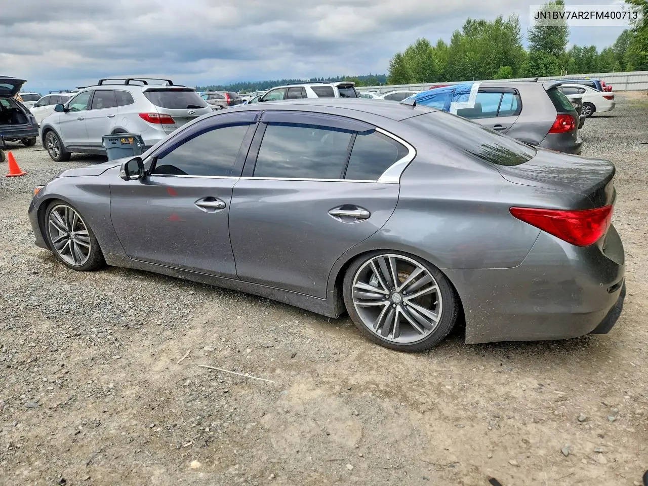 2015 Infiniti Q50 Base VIN: JN1BV7AR2FM400713 Lot: 61780826