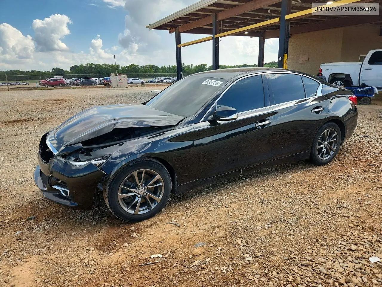 2015 Infiniti Q50 Base VIN: JN1BV7AP6FM356326 Lot: 61957976
