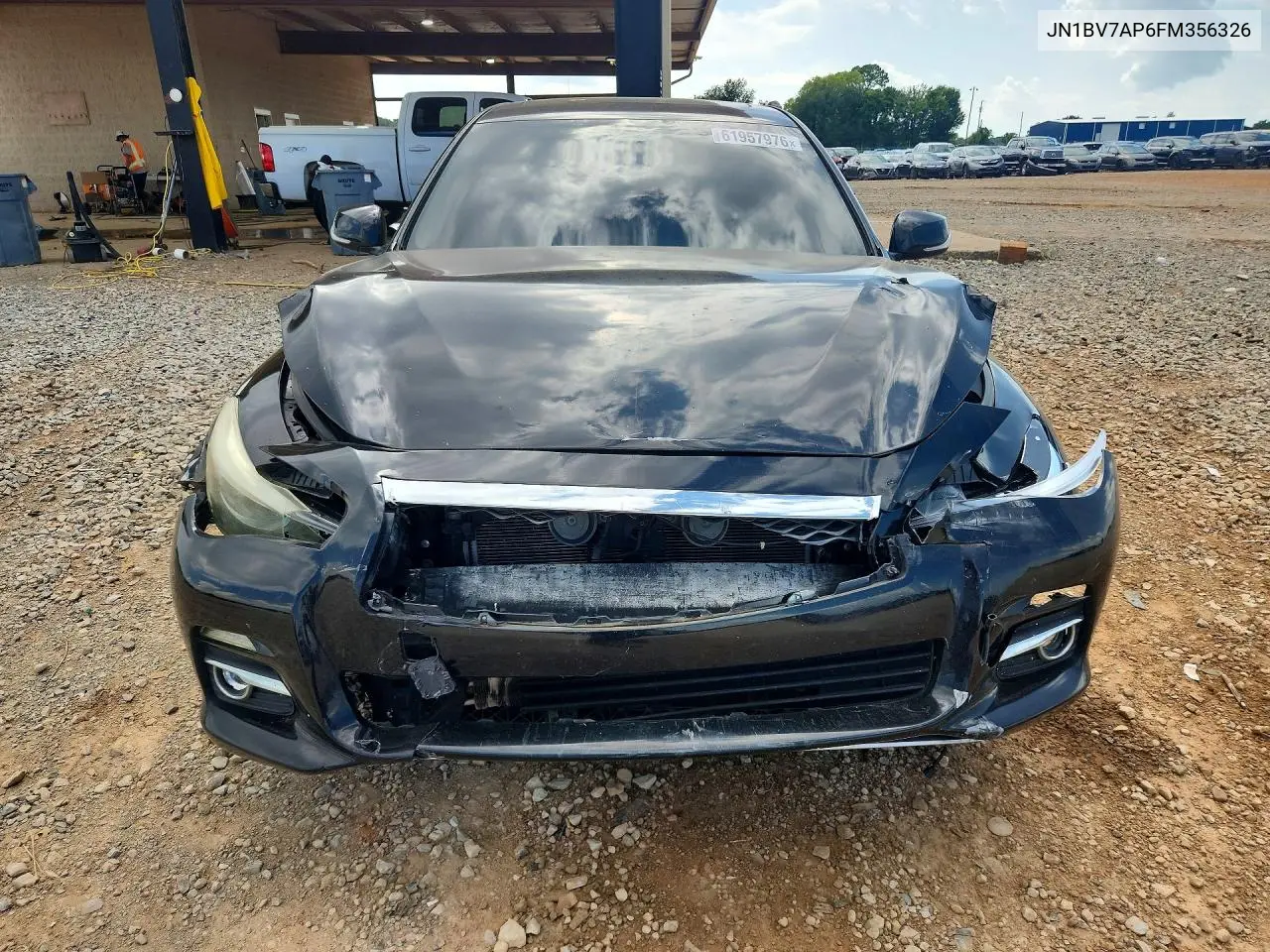 2015 Infiniti Q50 Base VIN: JN1BV7AP6FM356326 Lot: 61957976