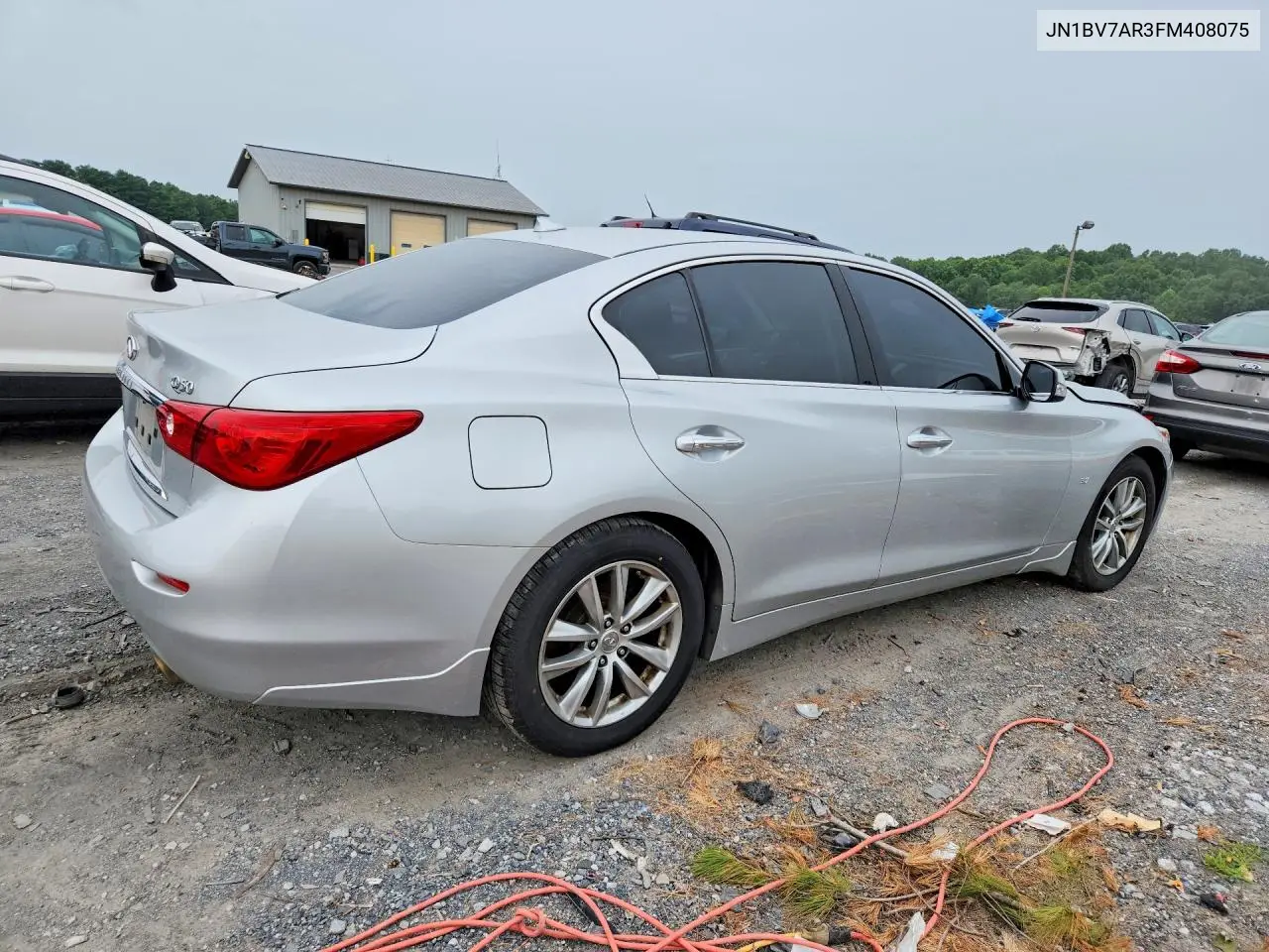 2015 Infiniti Q50 Premium VIN: JN1BV7AR3FM408075 Lot: 62154396