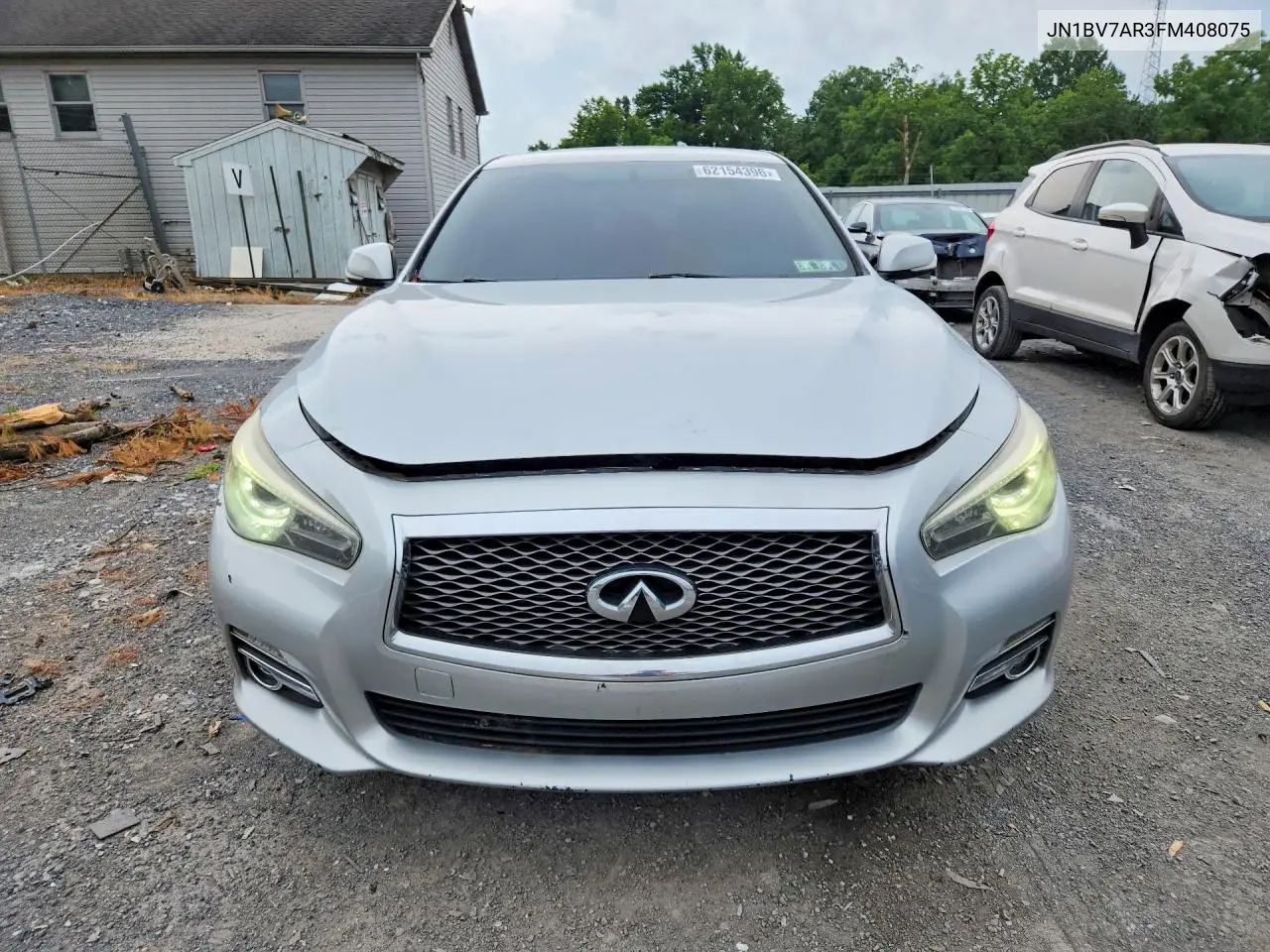 2015 Infiniti Q50 Premium VIN: JN1BV7AR3FM408075 Lot: 62154396