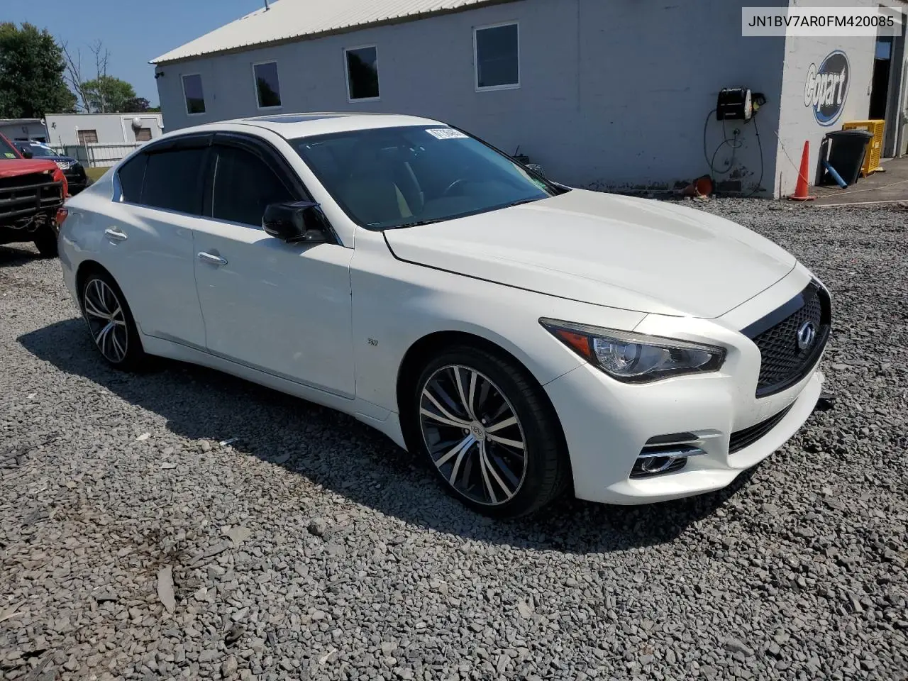 JN1BV7AR0FM420085 2015 Infiniti Q50 Base