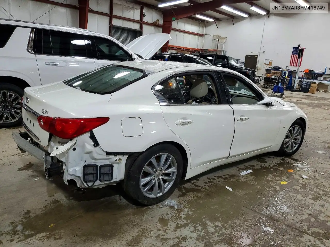 JN1BV7AR3FM418749 2015 Infiniti Q50 Base