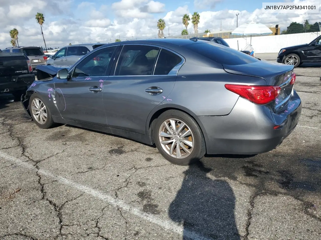 JN1BV7AP2FM341001 2015 Infiniti Q50 Base