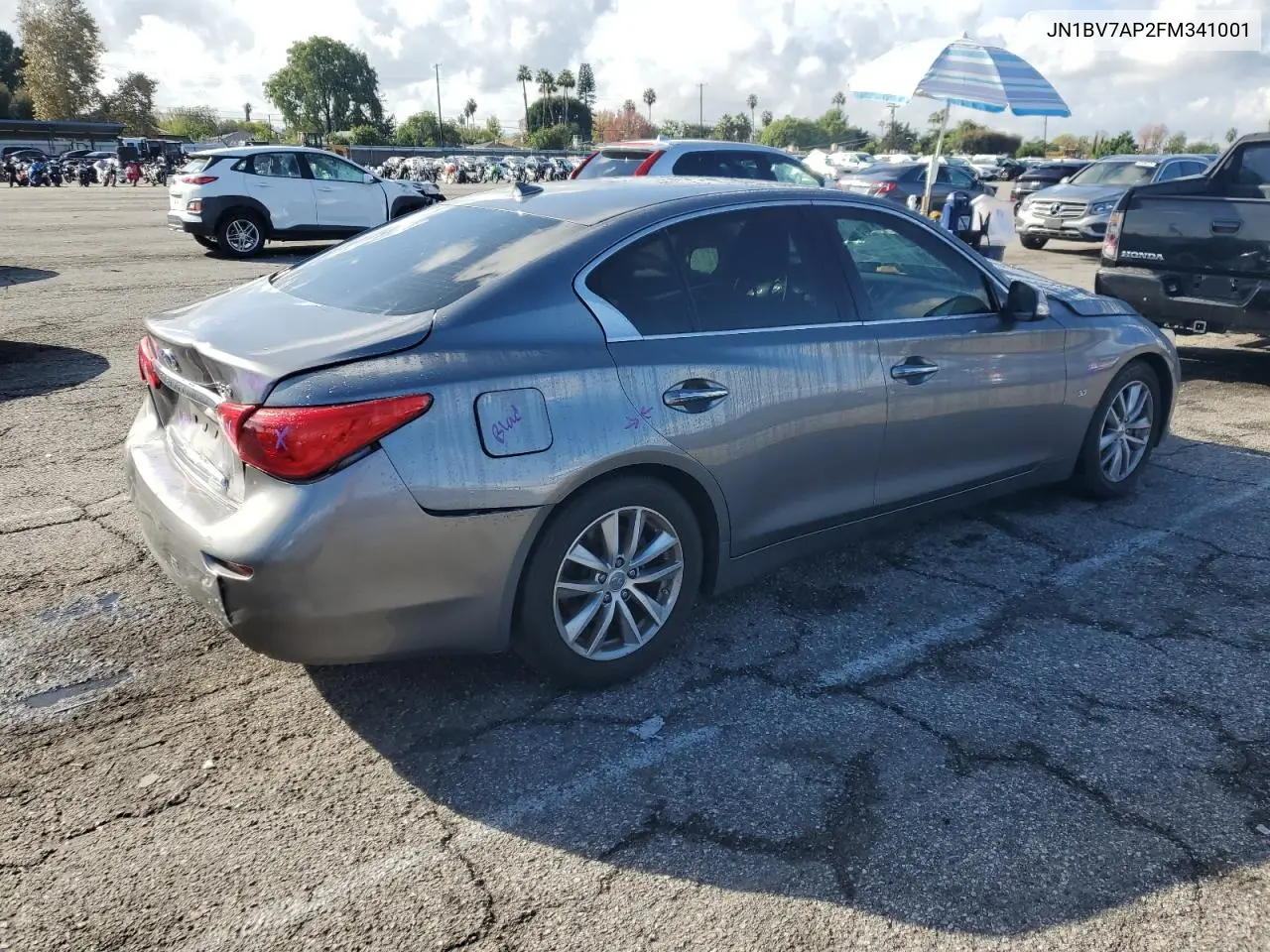 JN1BV7AP2FM341001 2015 Infiniti Q50 Base