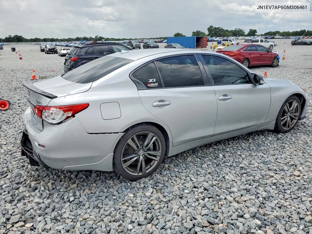 JN1EV7AP6GM306461 2016 Infiniti Q50 Sport