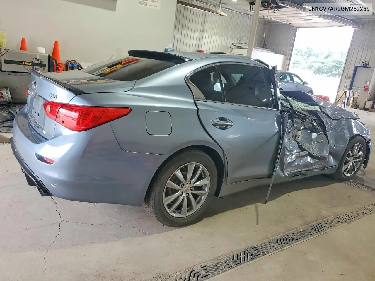 2016 Infiniti Q50 2.0T Premium VIN: JN1CV7AR2GM252259 Lot: 59321886