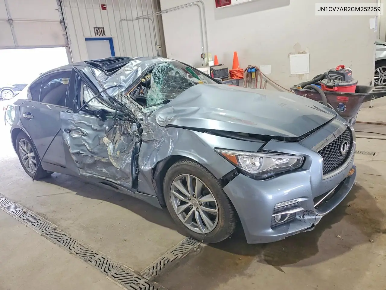 2016 Infiniti Q50 2.0T Premium VIN: JN1CV7AR2GM252259 Lot: 59321886