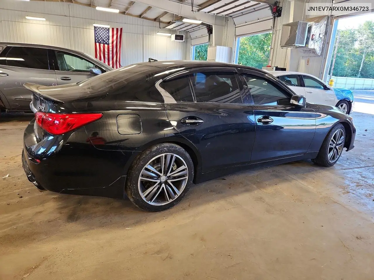 2016 Infiniti Q50 Sport VIN: JN1EV7ARXGM346723 Lot: 60378176
