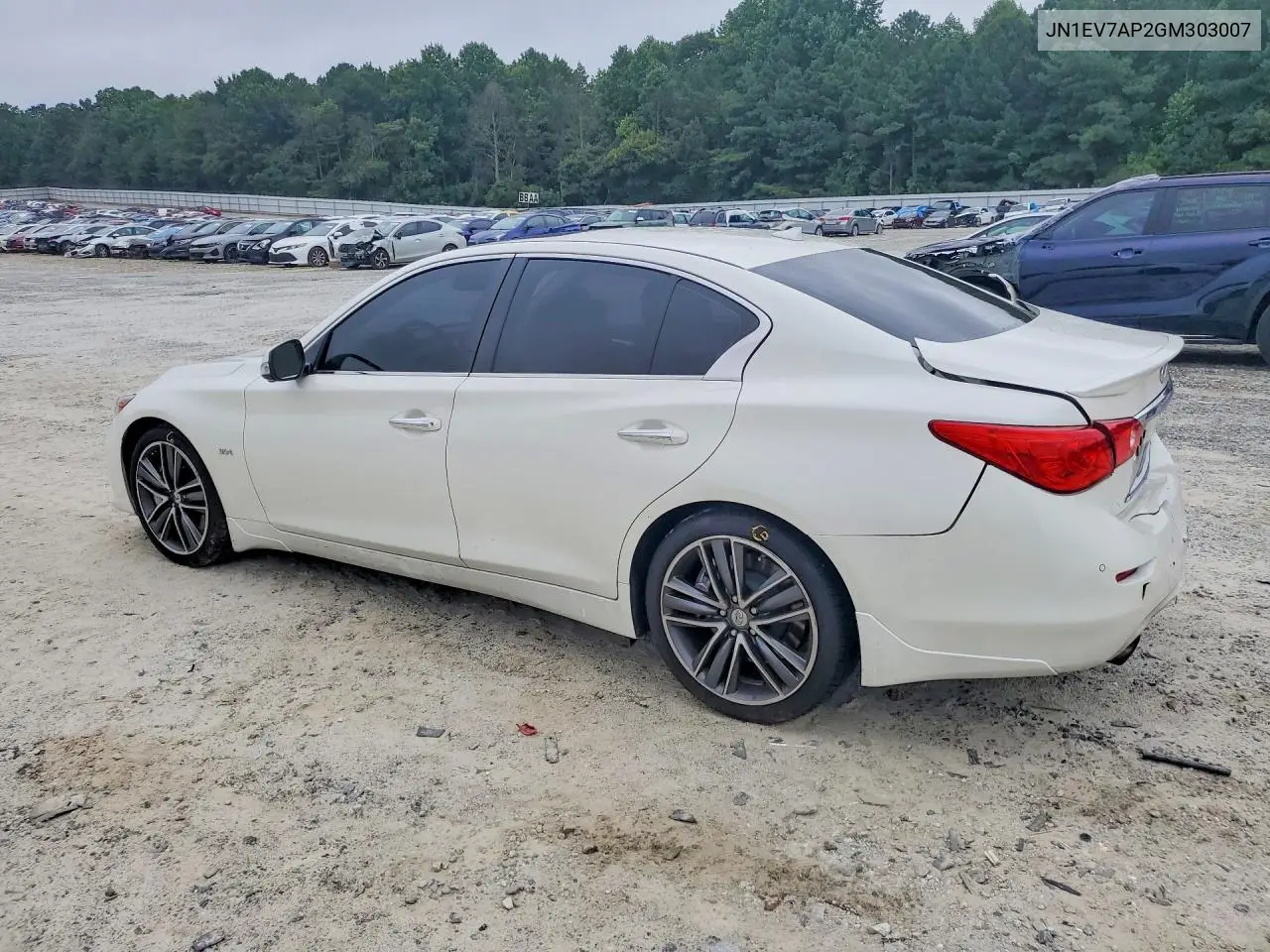 2016 Infiniti Q50 Sport VIN: JN1EV7AP2GM303007 Lot: 60497546