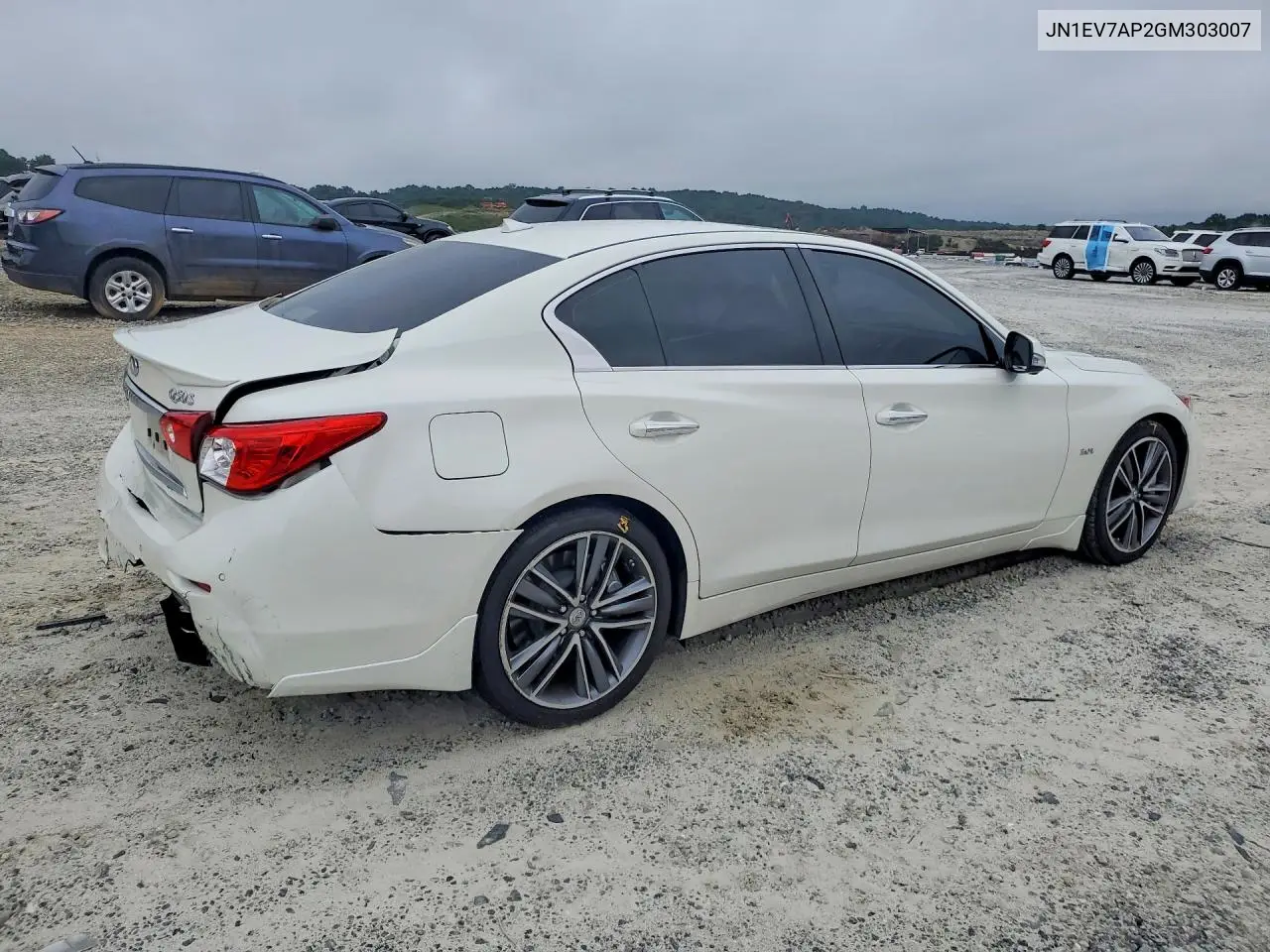 2016 Infiniti Q50 Sport VIN: JN1EV7AP2GM303007 Lot: 60497546