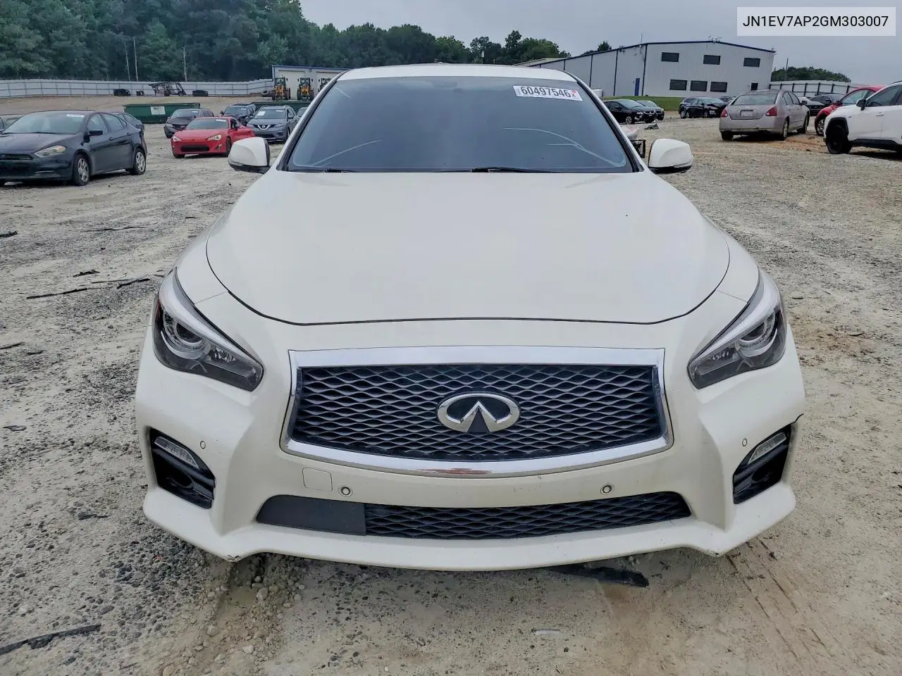 2016 Infiniti Q50 Sport VIN: JN1EV7AP2GM303007 Lot: 60497546