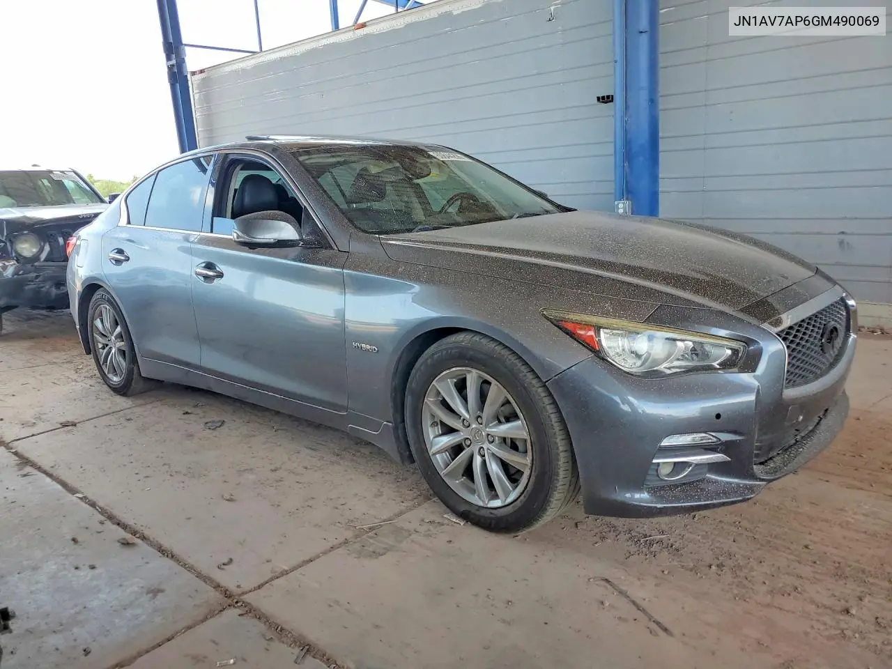 2016 Infiniti Q50 Hybrid VIN: JN1AV7AP6GM490069 Lot: 60844206