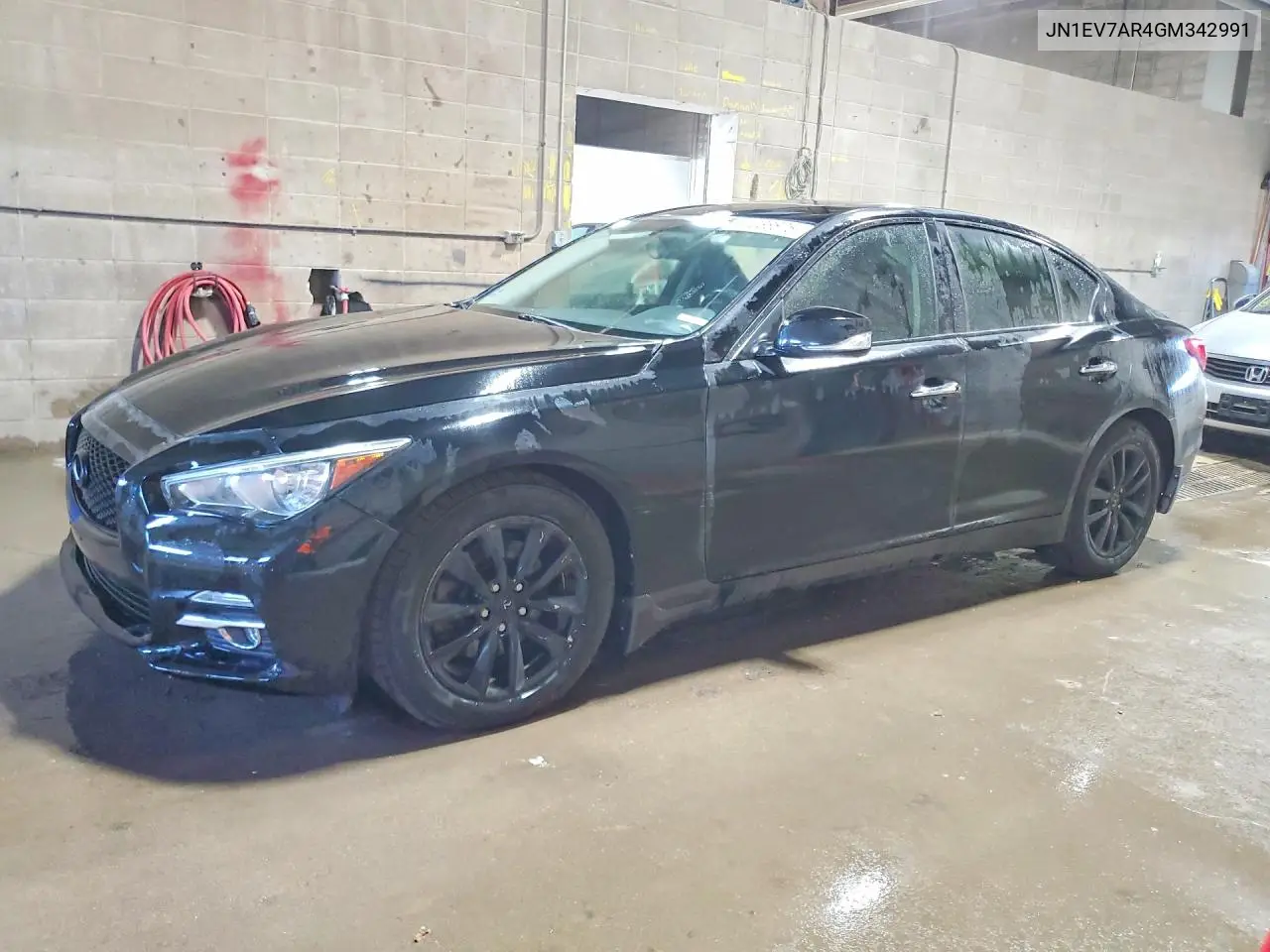 2016 Infiniti Q50 3.0T Premium VIN: JN1EV7AR4GM342991 Lot: 61038876