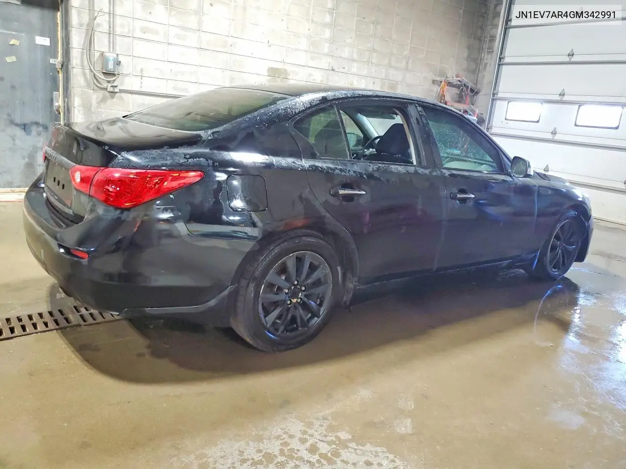 2016 Infiniti Q50 3.0T Premium VIN: JN1EV7AR4GM342991 Lot: 61038876