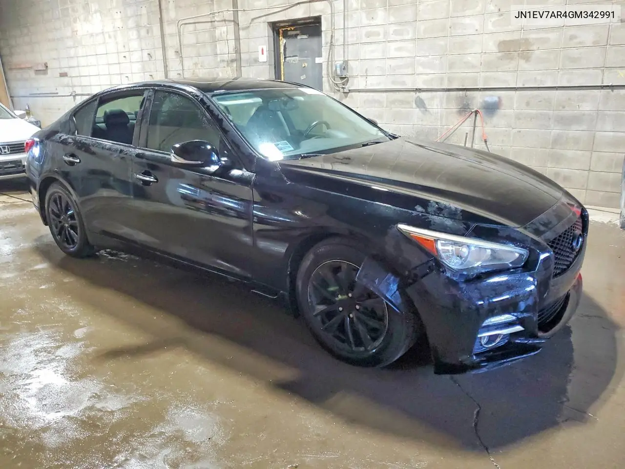2016 Infiniti Q50 3.0T Premium VIN: JN1EV7AR4GM342991 Lot: 61038876