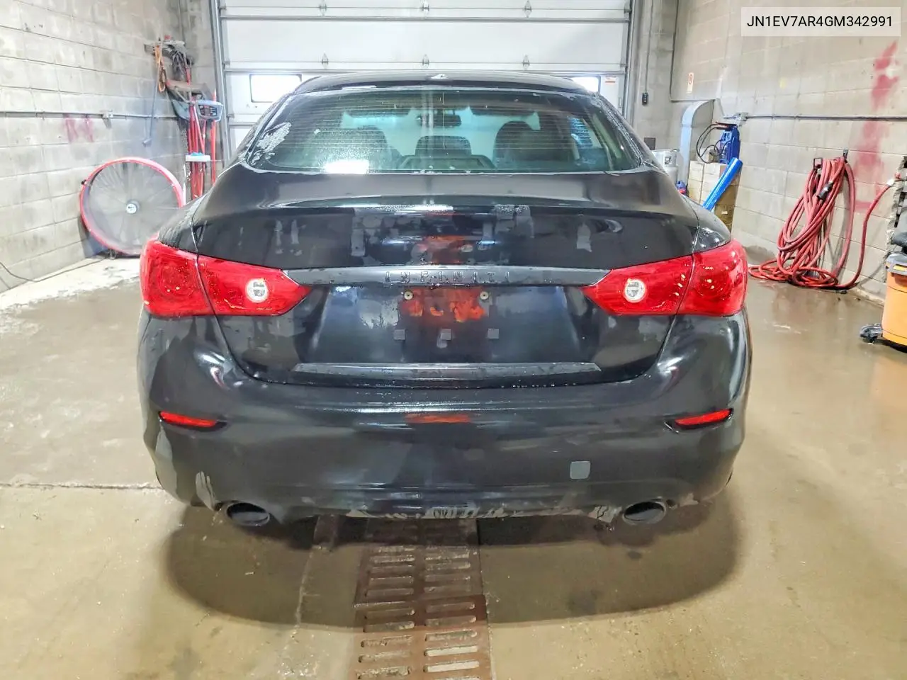 2016 Infiniti Q50 3.0T Premium VIN: JN1EV7AR4GM342991 Lot: 61038876