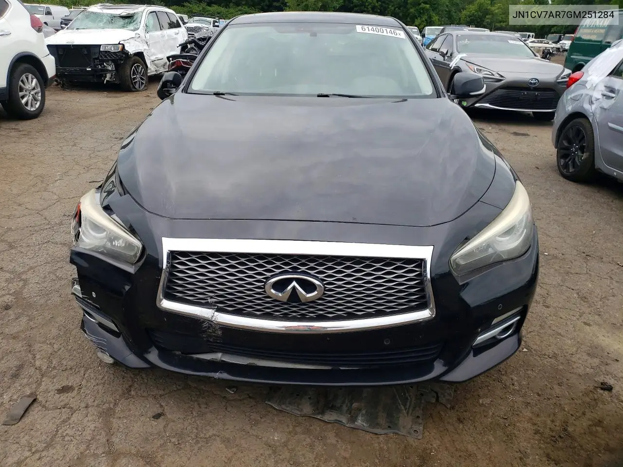 2016 Infiniti Q50 2.0T VIN: JN1CV7AR7GM251284 Lot: 61400146